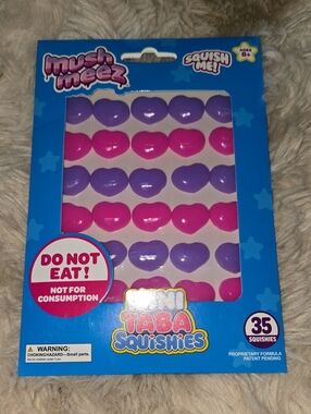 Mush Meez Mini Taba Squishies Hearts 35-count